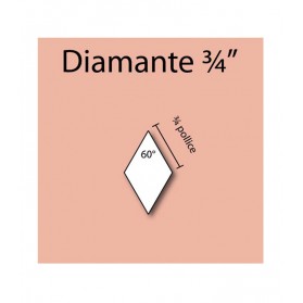 Diamante in cartoncino da 3/4”
